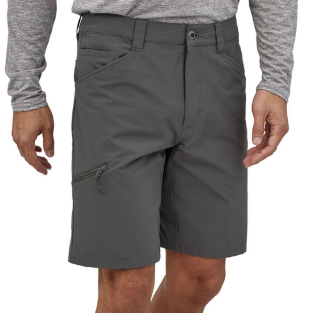 Patagonia Gray Cargo Shorts for Outdoor Adventures Shorts Quandary-Size (36)